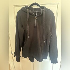 Athleta Women’s Black Zip-Up Sweatshirt